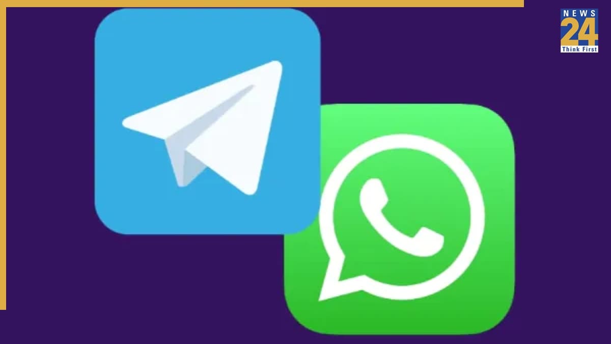 WhatsApp and Telegram
