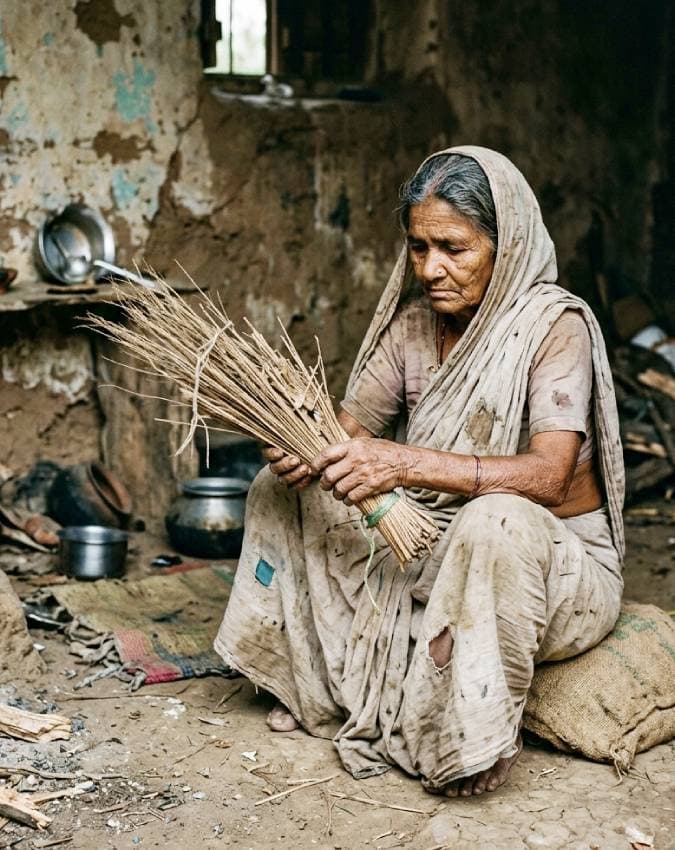 टूटी झाड़ू और दरिद्रता का संबंध