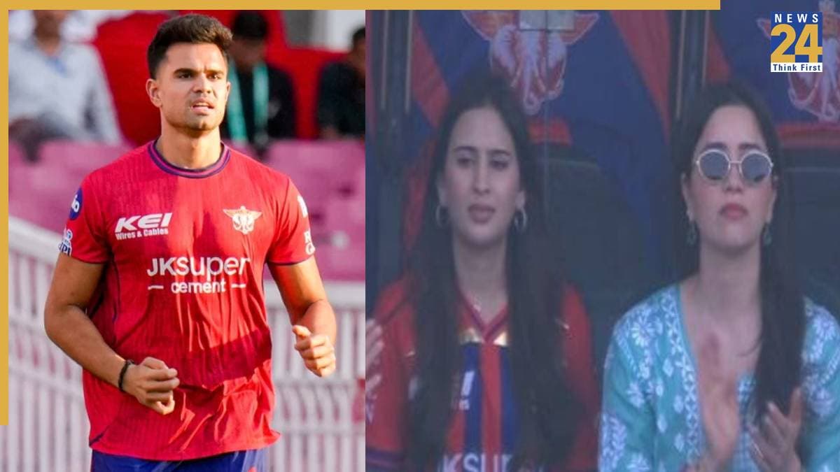Arjun Tendulkar के लिए LSG की जर्सी में नजर आईं वाइफ सानिया चंडोक, लेकिन सारा तेंदुलकर के लुक्स ने किया हैरान