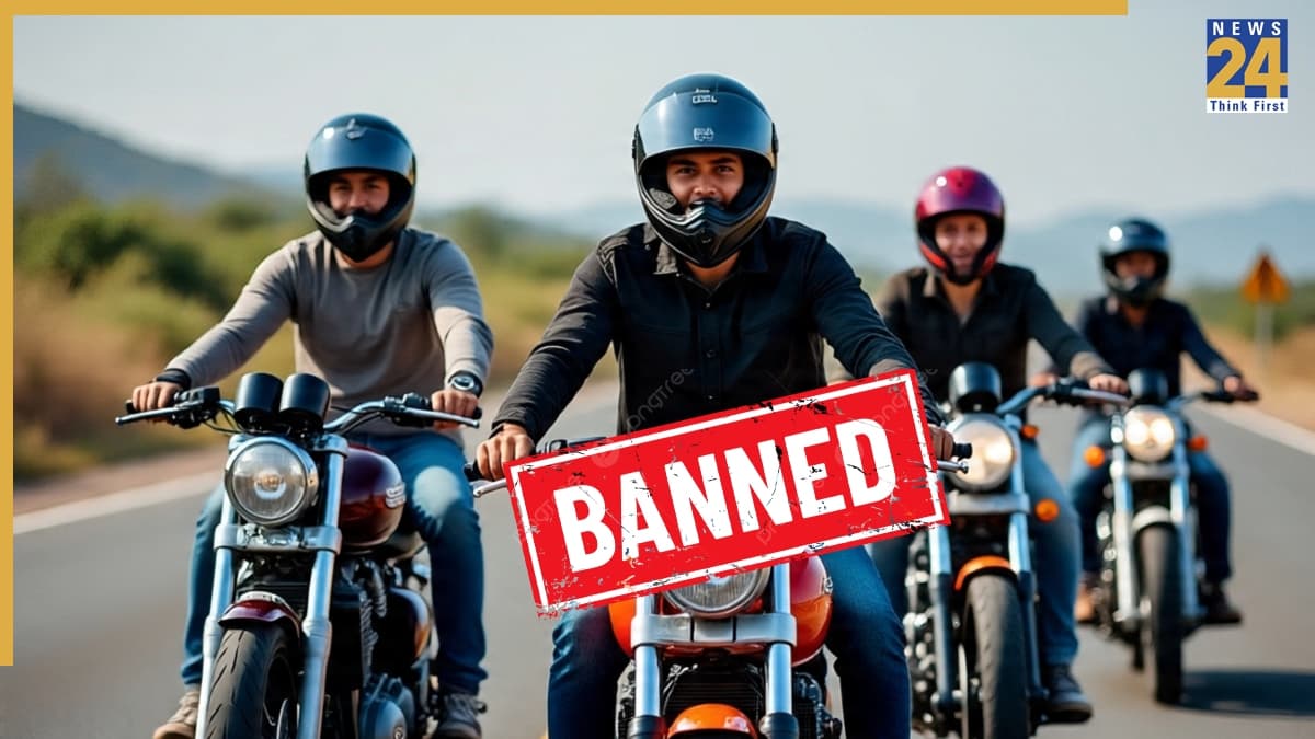 group biking banned