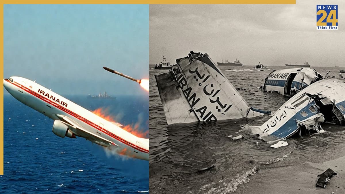 iran plane crash by US