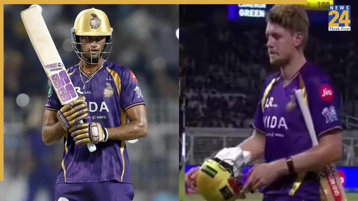 KKR vs SRH मैच में जमकर हुआ ड्रामा, अजीबोगरीब रन आउट देख फैंस हुए हैरान, वीडियो वायरल