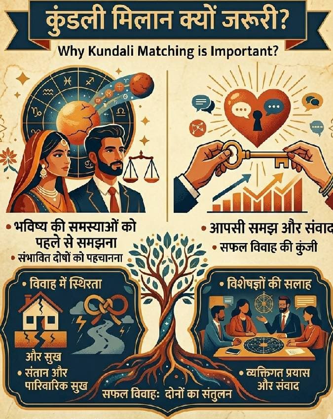 कुंडली मिलान क्यों जरूरी