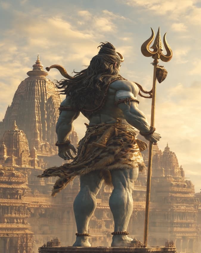 हिंदू धर्म की महानता और गौरव प्रदर्शित करने के लिए बनाया मंदिर