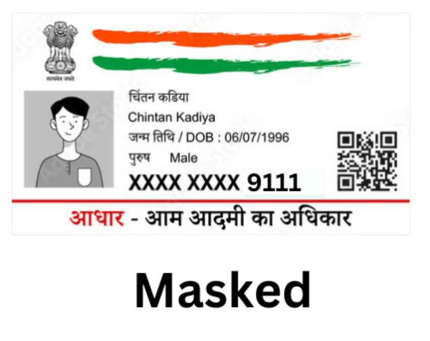 मास्क आधार (Masked Aadhaar): पहचान छिपाने का स्मार्ट तरीका