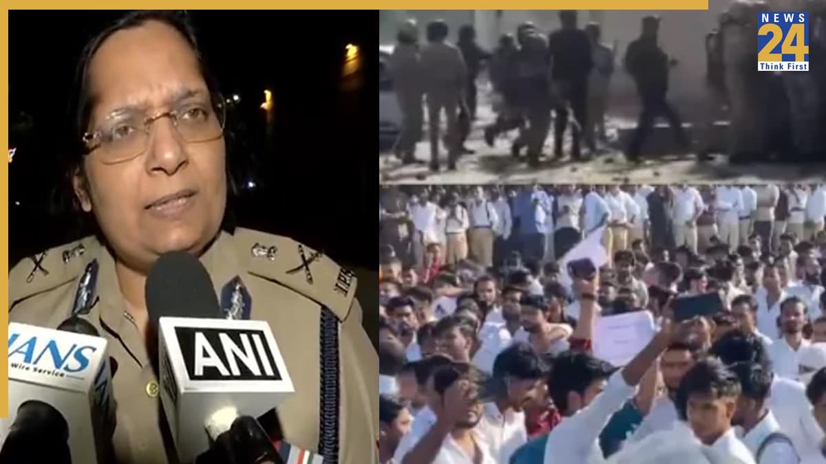 Noida Police action on protest violence 2026