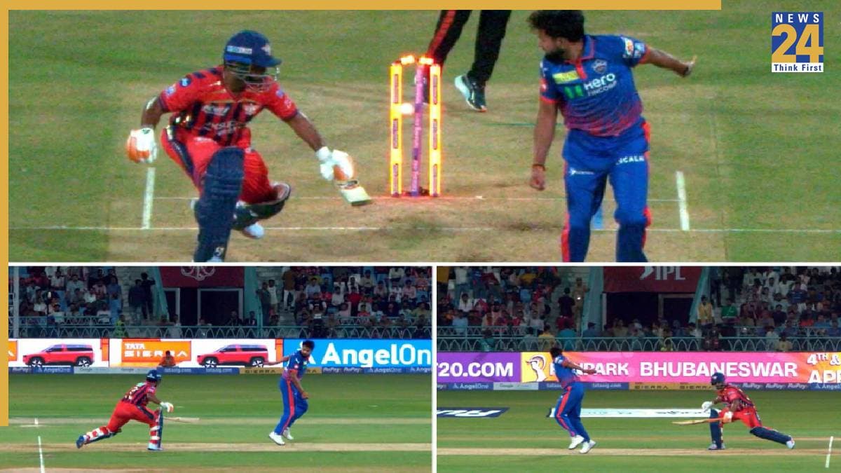 LSG vs DC: ऋषभ पंत OUT या Not Out? एक गलती के कारण लौटना पड़ा पवेलियन