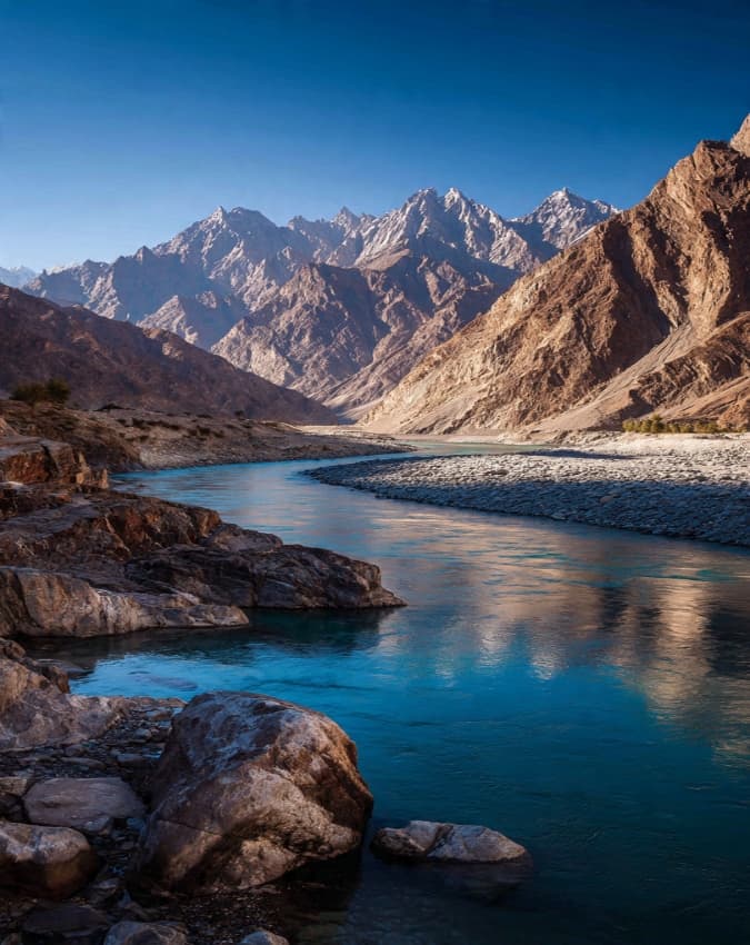 कितनी है सिंधु नदी की लंबाई