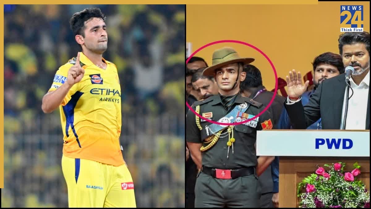 विजय थलापति के शपथ ग्रहण में पहुंचे डुप्लीकेट 'अंशुल' से मिले कंबोज, चेन्नई सुपर किंग्स ने रिकॉर्ड किया वीडियो
