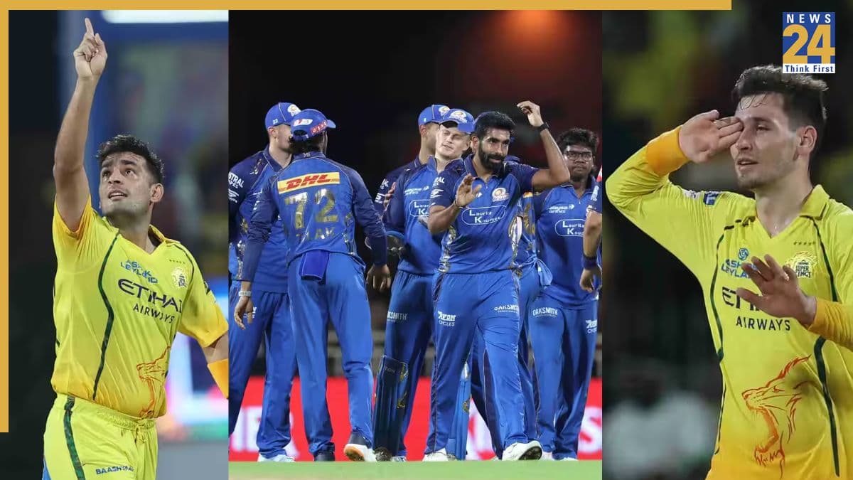 CSK vs MI: सीएसके के सामने चारों खाने चित हुई मुंबई इंडियंस, सीजन में दूसरी बार मिली हार की हैट्रिक