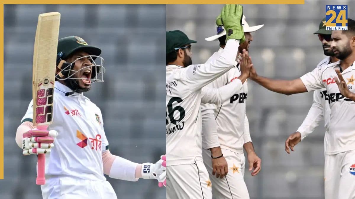 BAN vs PAK: बांग्लादेश ने तीसरे दिन ही दिखाई पाकिस्तान को औकात, जीत के करीब पहुंची बांग्ला टाइगर्स