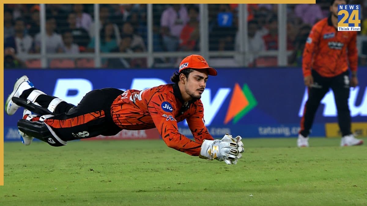 GT vs SRH: ईशान किशन ने चीते की फुर्ती से कैच पकड़कर लूटी महफिल, वाशिंगटन सुंदर रह गए हैरान