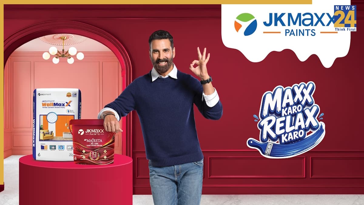 अक्षय कुमार के साथ JK Maxx Paints का नया विज्ञापन, लॉन्च हुआ 'मैक्स करो, रिलैक्स करो' कैंपेन