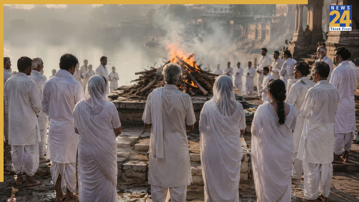 White Clothes in Funeral