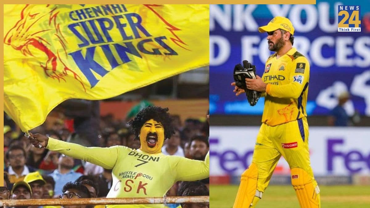 MS Dhoni CSK Fans