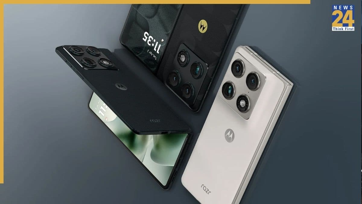 Motorola Razr Fold: मोटोरोला का पहला Foldable फोन लॉन्च, 6000mAh बैटरी और 50MP ट्रिपल कैमरे ने मचाया तहलका 