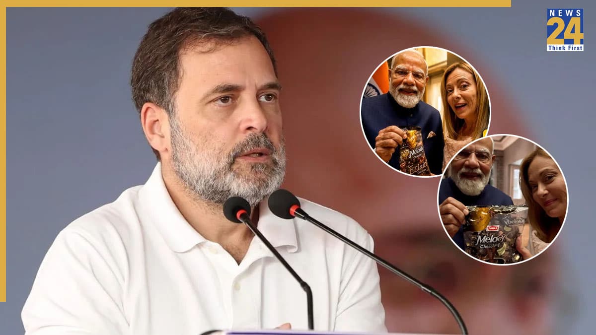 'देश में आर्थिक तूफान और पीएम बांट रहे टॉफी…', इटली में Melody गिफ्ट पर राहुल गांधी का तंज