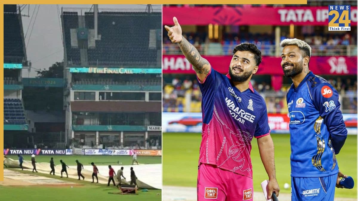 IPL 2026: MI vs RR मैच हुआ रद्द, तो प्लेऑफ की रेस से बाहर होगी कौन सी टीम? बारिश बिगाड़ सकती है खेल