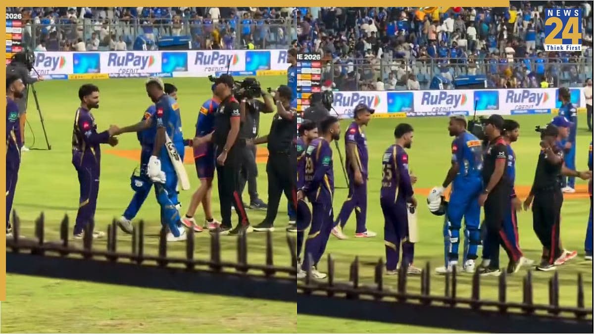 KKR से MI की हार के बाद रिंकू सिंह ने कप्तान हार्दिक का बल्ला किया चोरी! वायरल वीडियो में हक्के-बक्के दिखे पांड्या