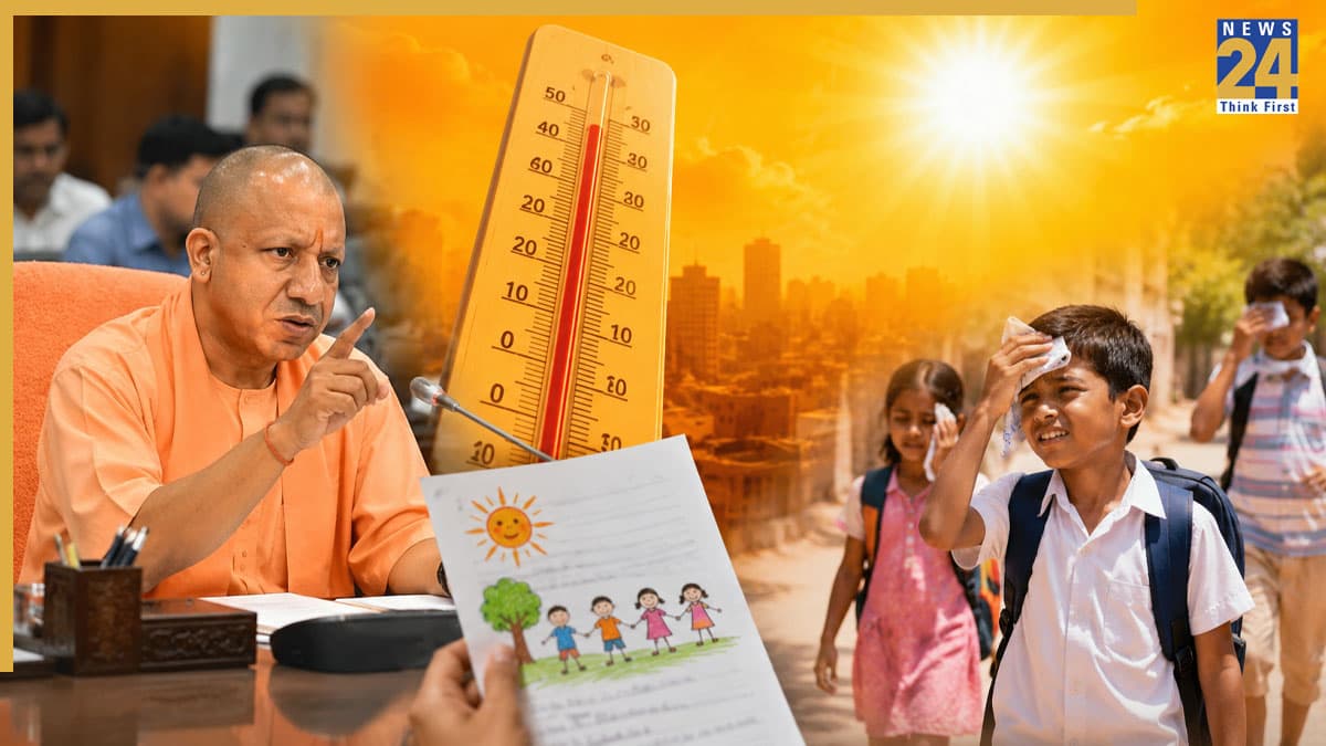 हीटवेव के लिए CM योगी के कड़े निर्देश, अधिकारियों को सख्त हिदायत; बच्चों के नाम भी लिखी चिट्ठी