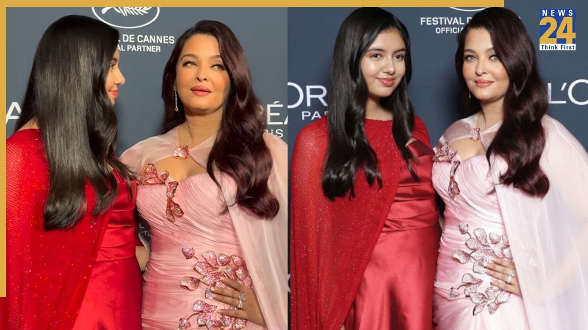 ऐश्वर्या राय की लाडली का Cannes में डेब्यू! रेड गाउन में आराध्या बच्चन ने ढाया कहर; फोटोज वायरल