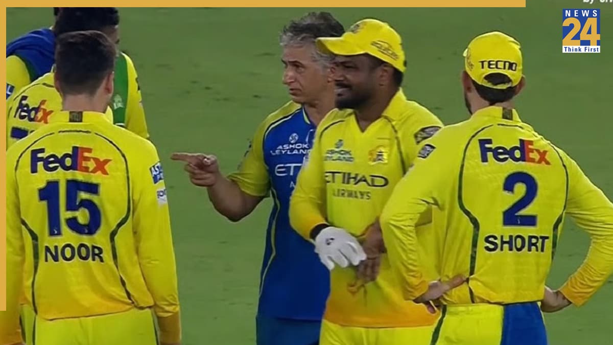 GT vs CSK: चेन्नई सुपर किंग्स को लगा तगड़ा झटका, संजू सैमसन ने चोट के चलते बीच मैच छोड़ा मैदान
