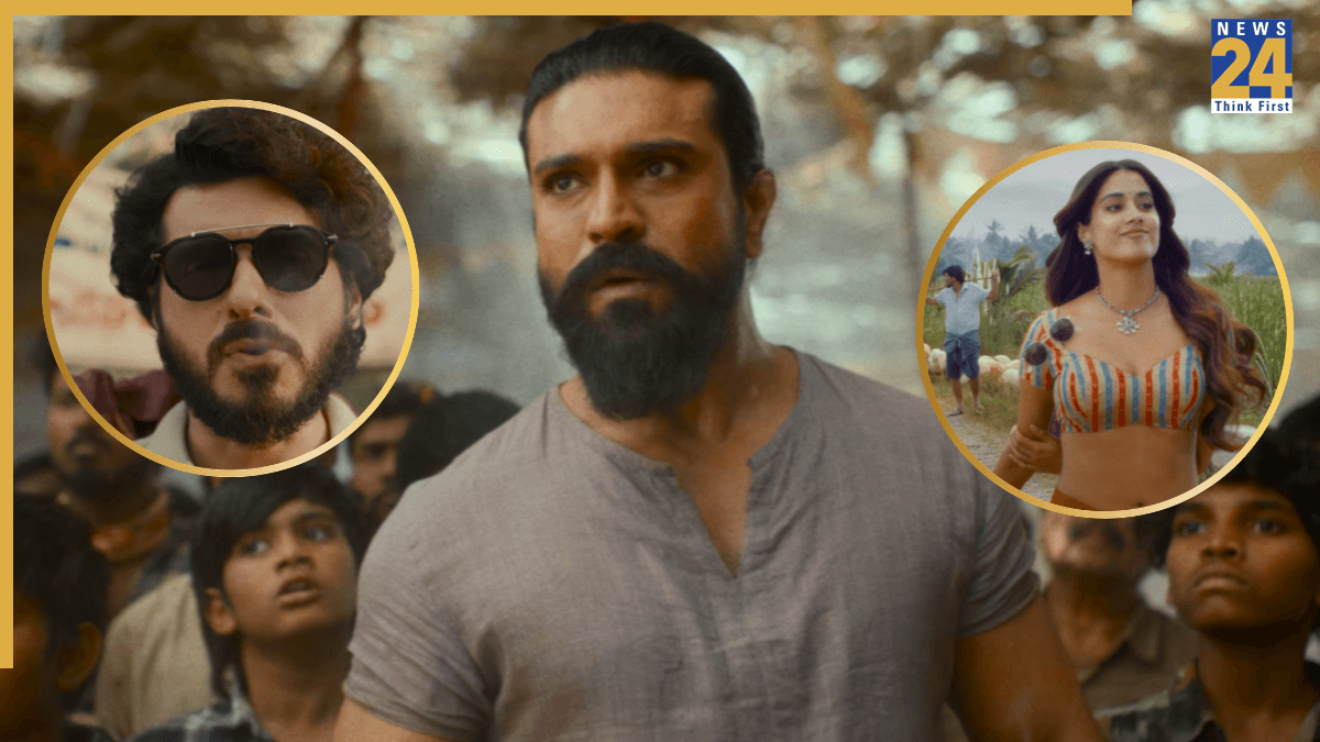Ram Charan की फिल्म ‘Peddi’ का ट्रेलर हुआ जारी , जान्हवी कपूर और ‘मुन्नाभैया’ ने लूटी महफिल; जानें सिनेमाघरों में कब होगी रिलीज
