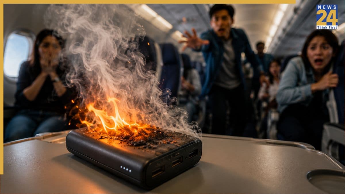 फ्लाइट में फटा पावर बैंक, जानें किन गलतियों से जेब में रखा Power Bank बन जाता है बम