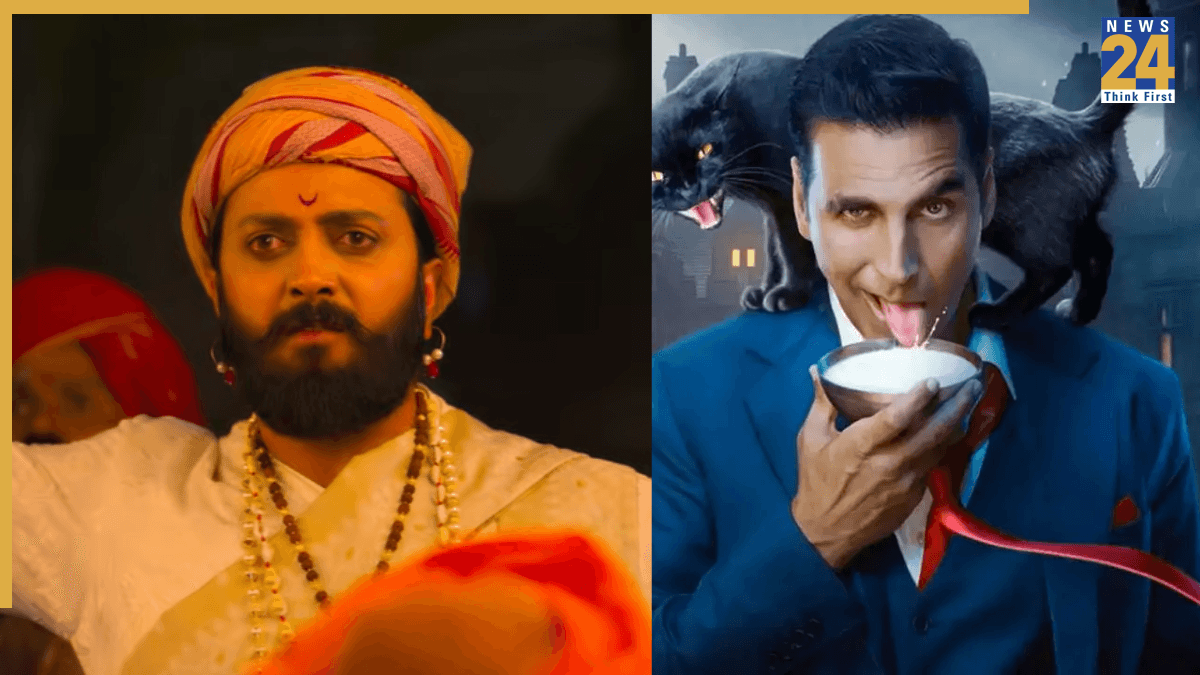 Raja Shivaji Vs Bhooth Bangla Box Office Collection: रितेश देशमुख की ‘राजा शिवाजी’ ने दूसरे दिन भी मचाया कोहराम, ‘भूत बंगला’ के आगे किया ताबड़तोड़ कलेक्शन