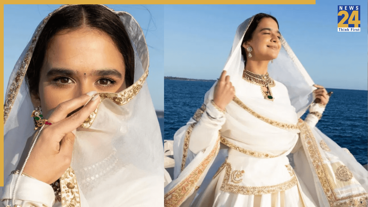 सिर पर दुपट्टा, माथे पर बिंदी… Cannes में इस पंजाबी कुड़ी ने लूट ली महफिल, क्या आपने पहचाना?