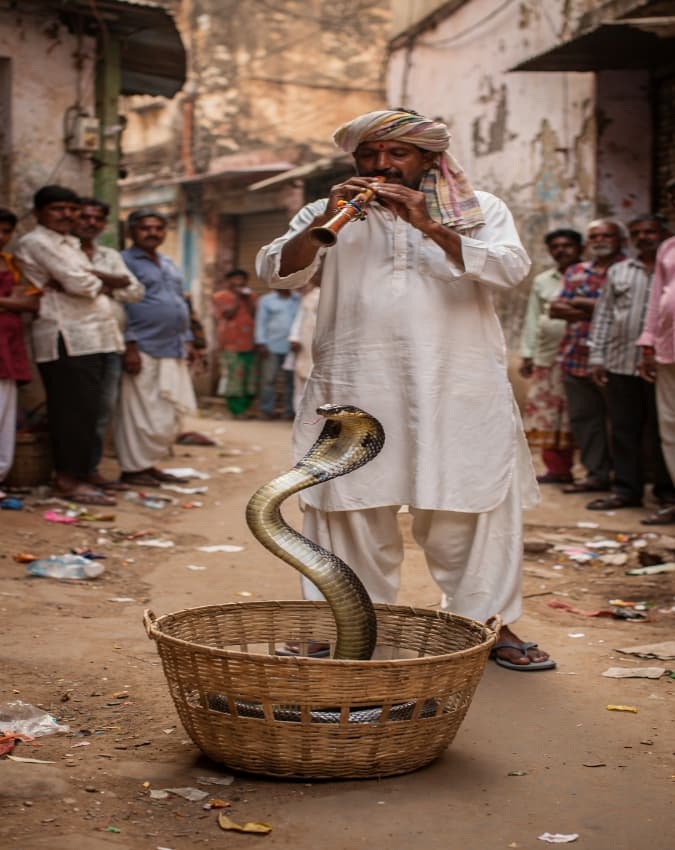 सांप करते हैं जमीन की कंपन महसूस