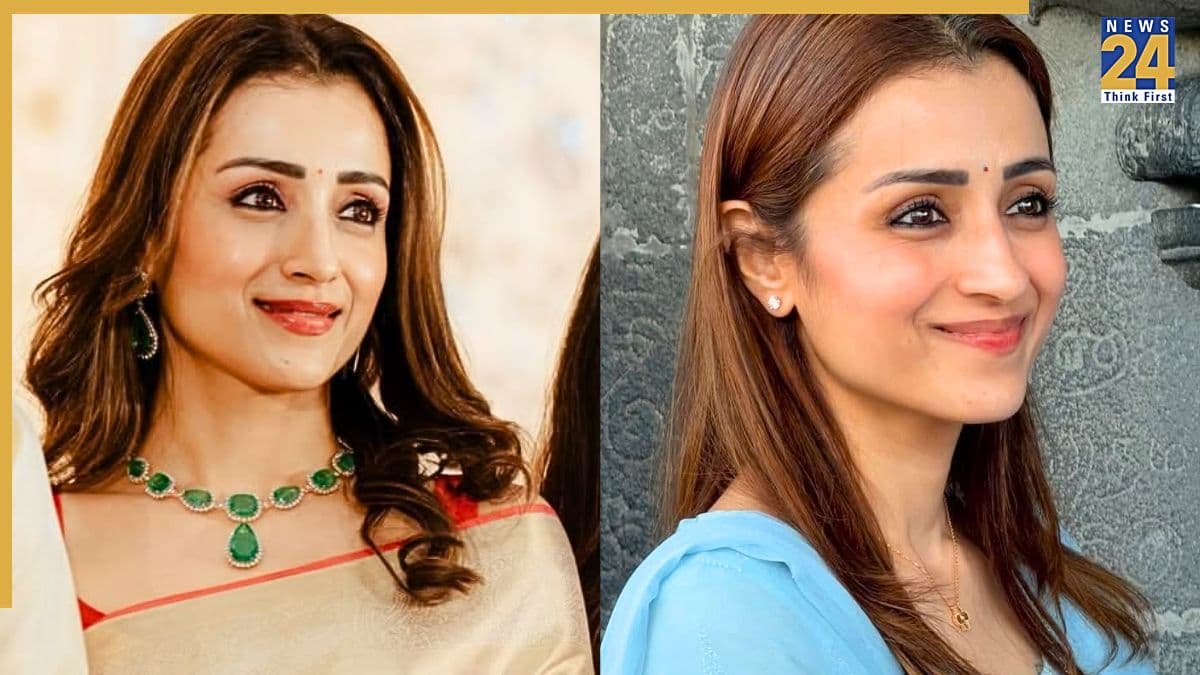 43 की उम्र में 23 की दिखती हैं Trisha Krishnan, जानें उनका स्किन केयर रूटीन, जिसने उन्हें बनाया 'ब्यूटी क्वीन'