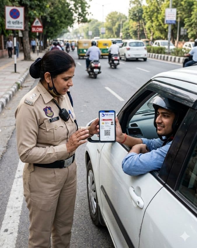  क्या DigiLocker में रखा DL वैध माना जाता है?