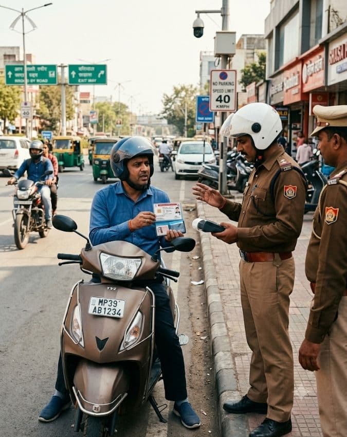 लाइसेंस होने के बाद भी कट सकता है चालान