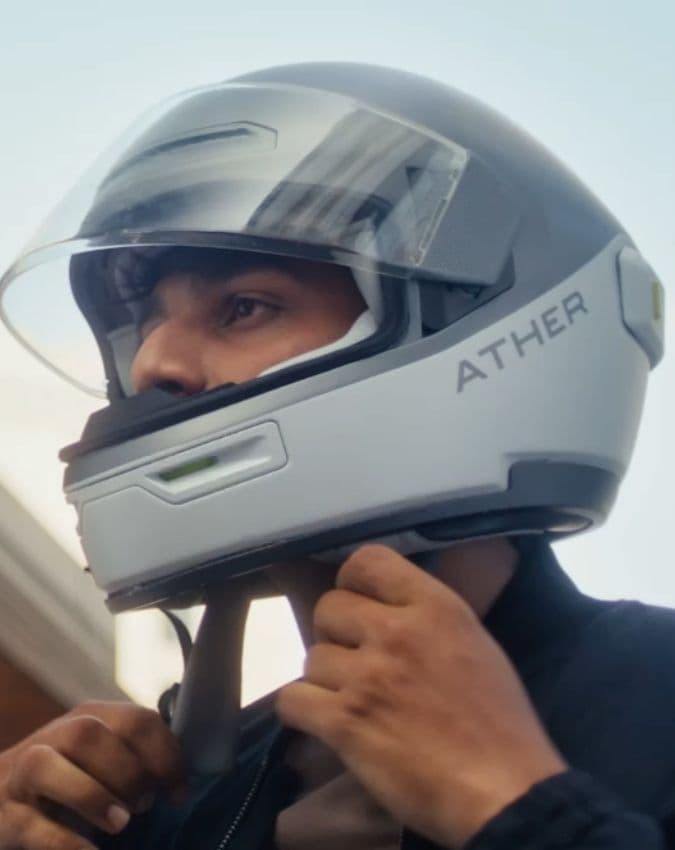 Ather Halo हेलमेट के साथ मिलेगा सपोर्ट