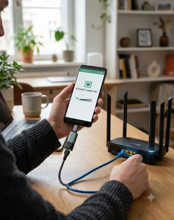 Ethernet से पाएं ज्यादा स्थिर इंटरनेट