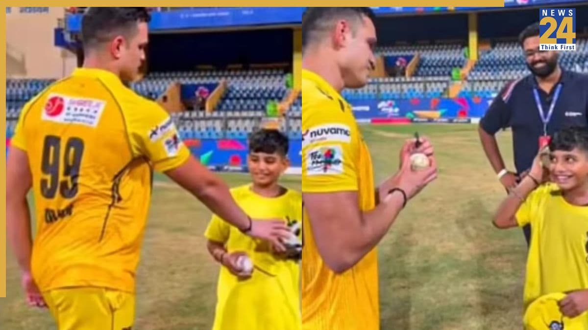 VIDEO: गेंद से घायल हुआ बच्चा, अर्जुन तेंदुलकर ने ऐसे संभाला पूरा मामला