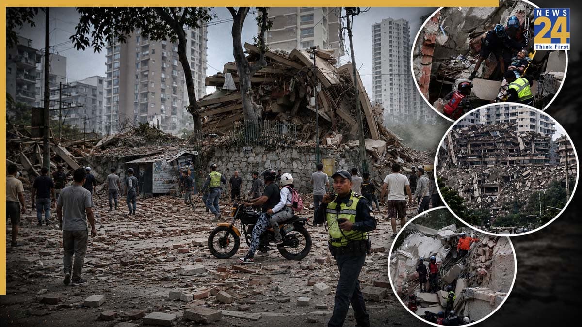 Venezuela Earthquake: भूकंप में अब तक 235 लोगों की मौत, तस्वीरों में देखें वेनेजुएला की 'विनाश लीला'
