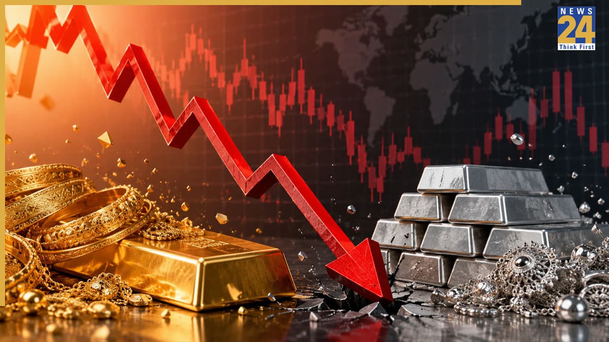 Gold Silver Prices Crash: सोने-चांदी के रेटों में भयंकर गिरावट, जानें जून में कैसे गिरे दाम?