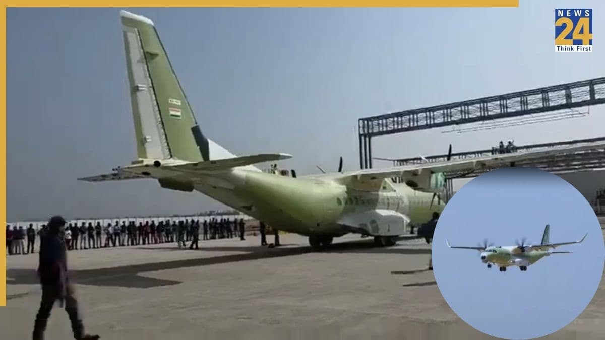 ‘मेक इन इंडिया’ की ऐतिहासिक उड़ान! भारत में बने पहले C295 मिलिट्री एयरक्राफ्ट ने भरी सफल उड़ान, दुश्मनों के छूटे पसीने