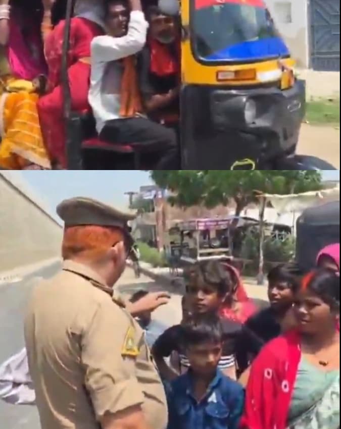 ऑटो चालक ने क्या कहा?