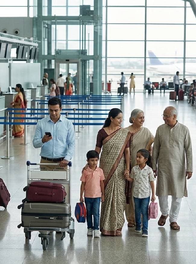 भारतीयों और OCI कार्डधारकों के लिए सर्विस