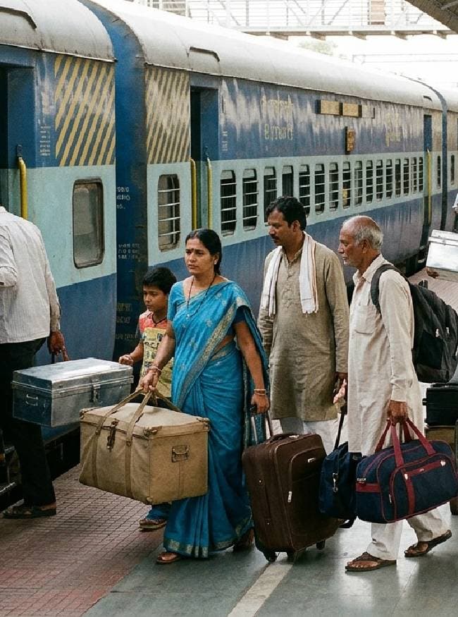 रेलवे ने नियमों का रिमांडर दिया