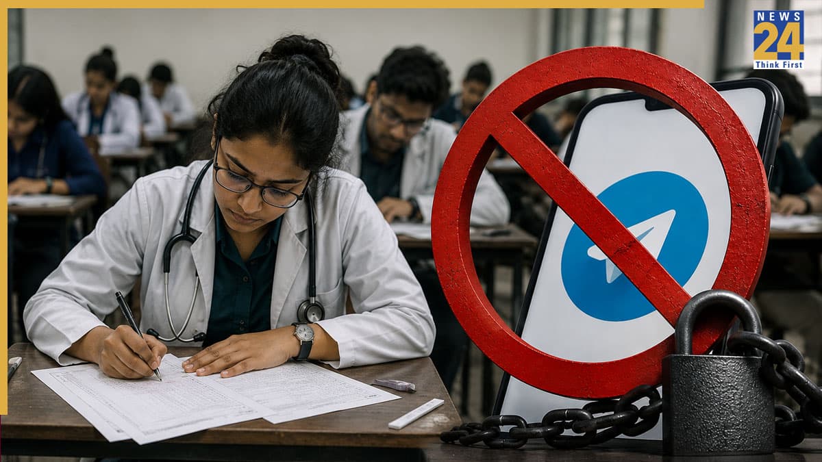 Re-NEET एग्जाम से पहले बड़ा फैसला, टेलीग्राम पर लगाई गई अस्थायी रोक, 21 जून के लिए जानें कैसे हैं सिक्योरिटी के इंतजाम?