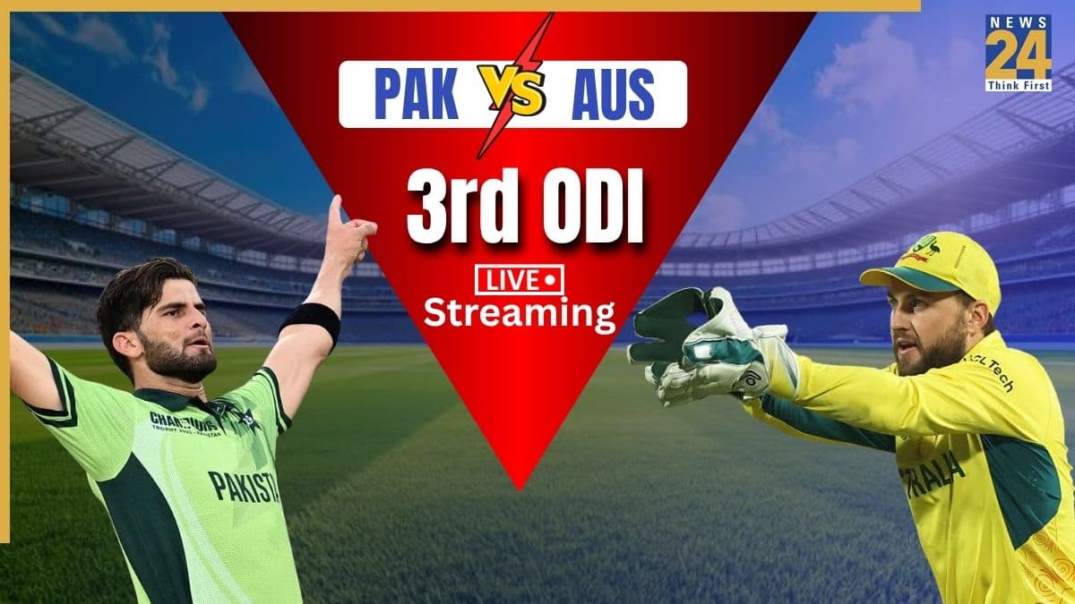 Pakistan vs Australia 3rd ODI Live Streaming: सीरीज पर कब्जा करने उतरेगी पाकिस्तान और ऑस्ट्रेलिया, जानें कब और कहां देखें लाइव एक्शन