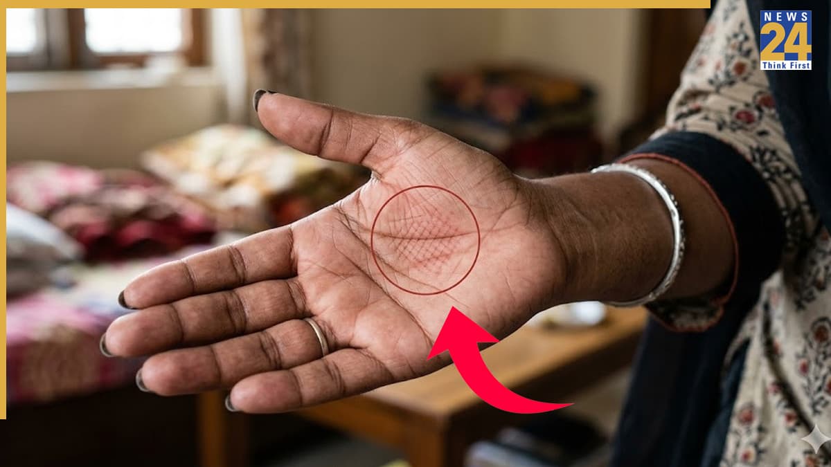 Palmistry Grille Marks: हथेली पर जाली का डिजाइन बनना शुभ या अशुभ? 5 पर्वतों का अलग-अलग फल जानें