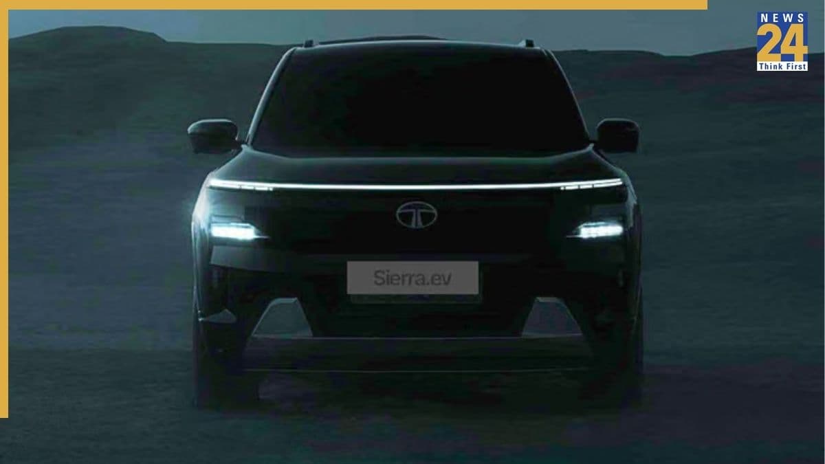 Tata Sierra EV की पहली झलक ने बढ़ाई धड़कनें! 30 जून को होगी एंट्री, मिल सकते हैं 500Nm टॉर्क वाले फीचर्स