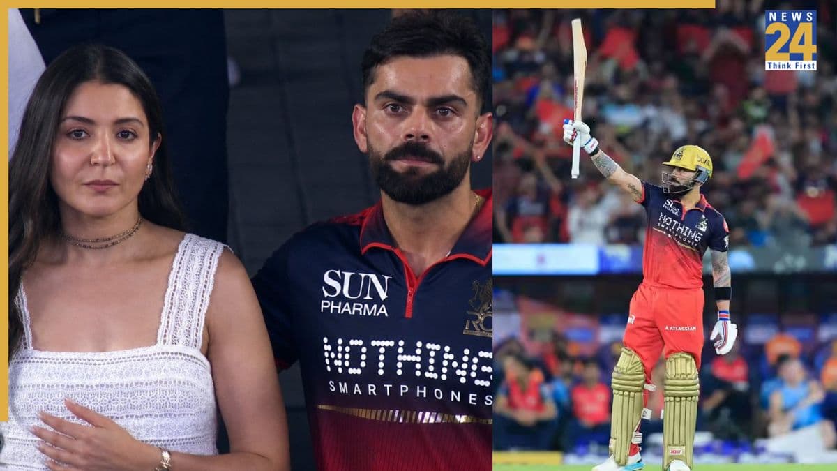 विराट के 50 लगाते ही कैमरे में कैद हुआ अनुष्का शर्मा का रिएक्शन, Video में देखें एक्ट्रेस ने कैसे किया सेलिब्रेट