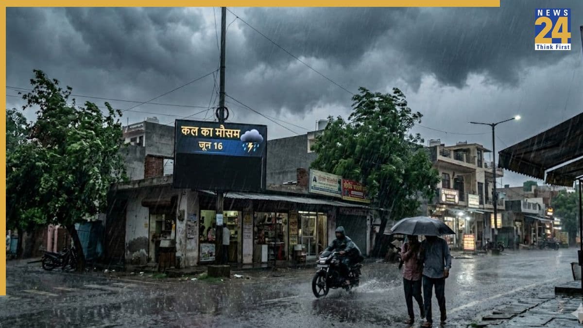 Kal Ka Mausam June 16: 9 घंटे में बिगड़ेगा मौसम! 19 राज्यों के कई जिलों में भारी बारिश, ओले और तेज आंधी का अलर्ट