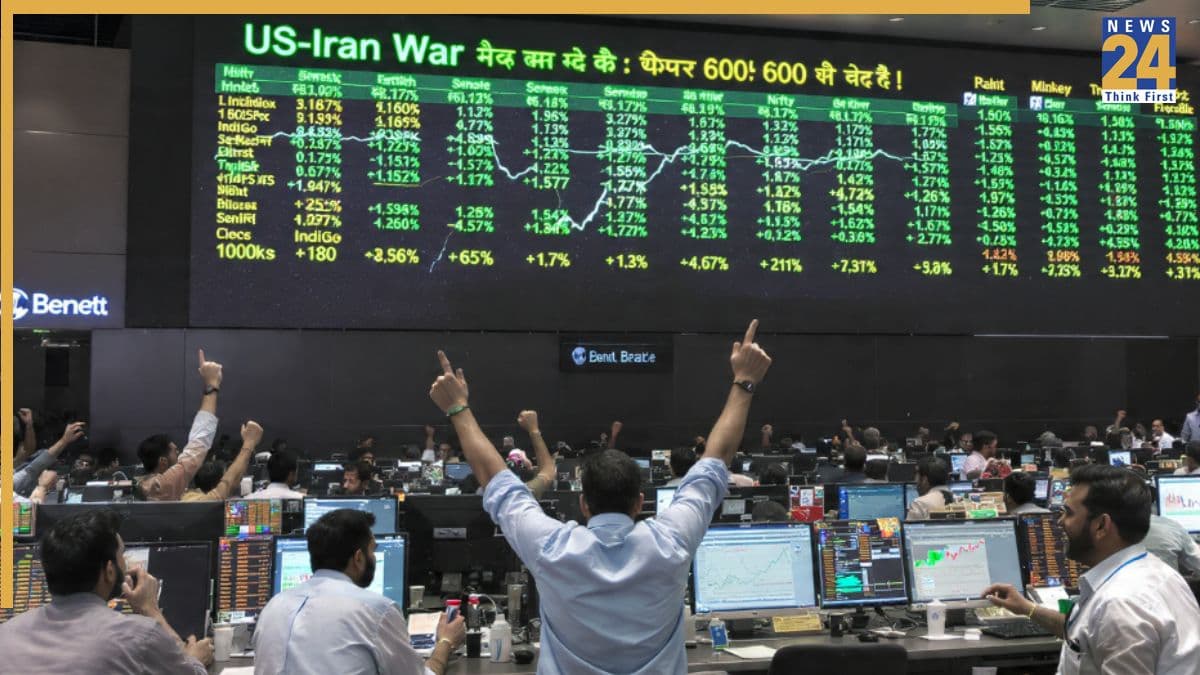 US-Iran War पर ब्रेक से गदगद हुआ शेयर बाजार: खुलते ही सेंसेक्स 600 अंक उछला, निफ्टी में तूफानी तेजी
